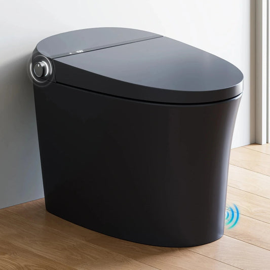 Black Toilet with Bidet for 12 Inch Rough In Model T36