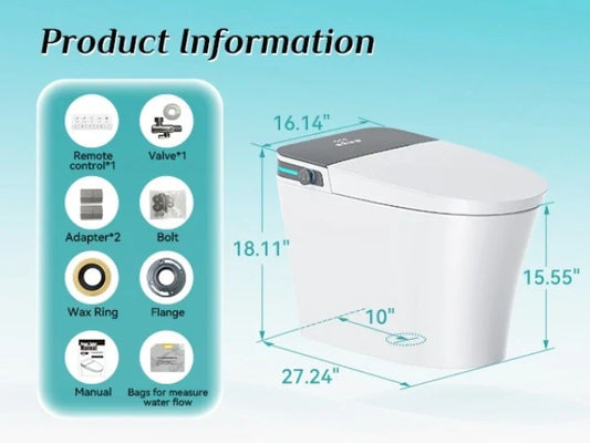 10 Inch Rough In Toilet - HOROW T37 Canada: The Perfect Fit for Your Bathroom