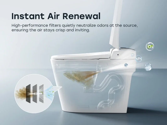 Power-Outage Ready: Discover the HOROW T39 Smart Toilet Canada