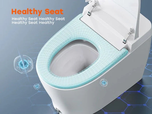 HOROW T05 Bidet Toilet Combo Canada – With Water Tank & Built-In Pump