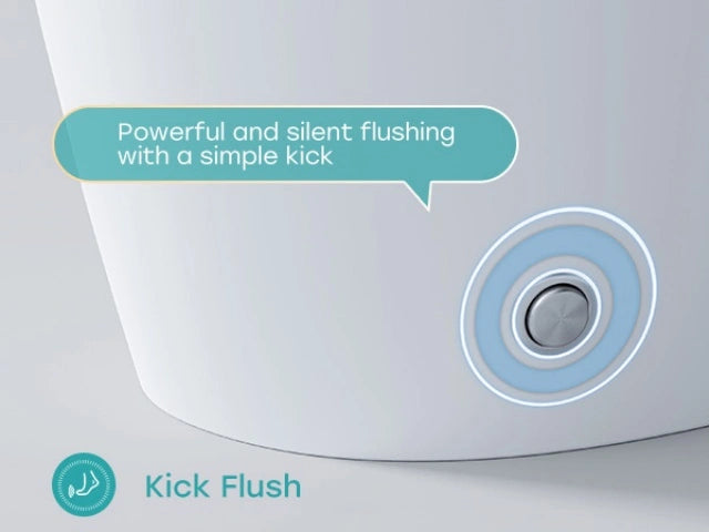 HOROW T30: Pressure-Assisted Toilet Canada With Non-Electric Seat