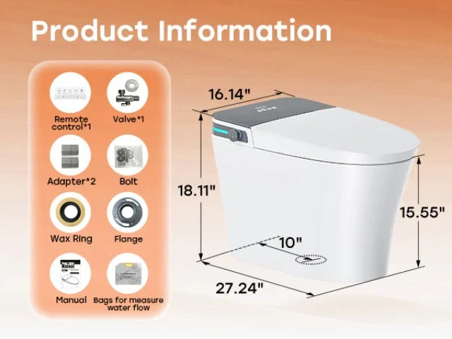Under $1400 toilet? HOROW T37 in Canada for 10 inch rough in space