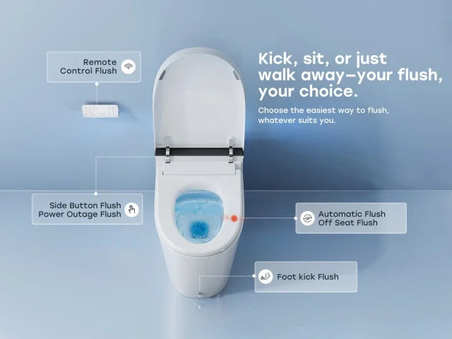 Save Water with Style: HOROW T38P Dual Flush ADA Smart Toilet Review