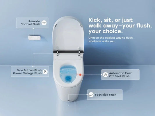 Save Water with Style: HOROW T38P Dual Flush ADA Smart Toilet Review