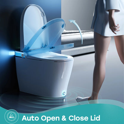 Smart Toilet with Bidet Toilet Seat and Night Light for 12 Inch Rough In Model T38