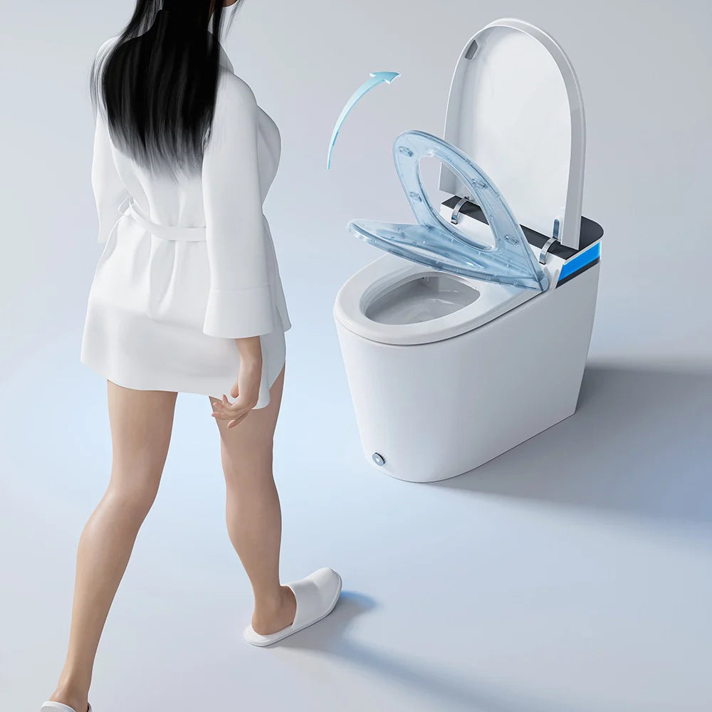 Skirted Toilet with Bidet and ADA Compliance for 12 Inch Rough In Model T38P