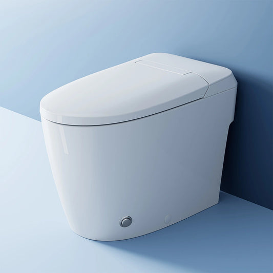 HOROW T30 Pressure Assist Toilet with Non-Electric Bidet Seat & ADA Height