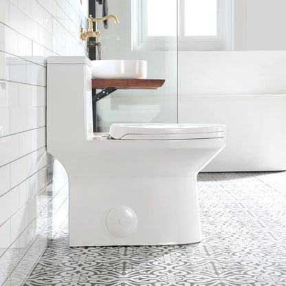 HOROW One Piece Toilet with ADA Heigh Seat Model HWMT-138
