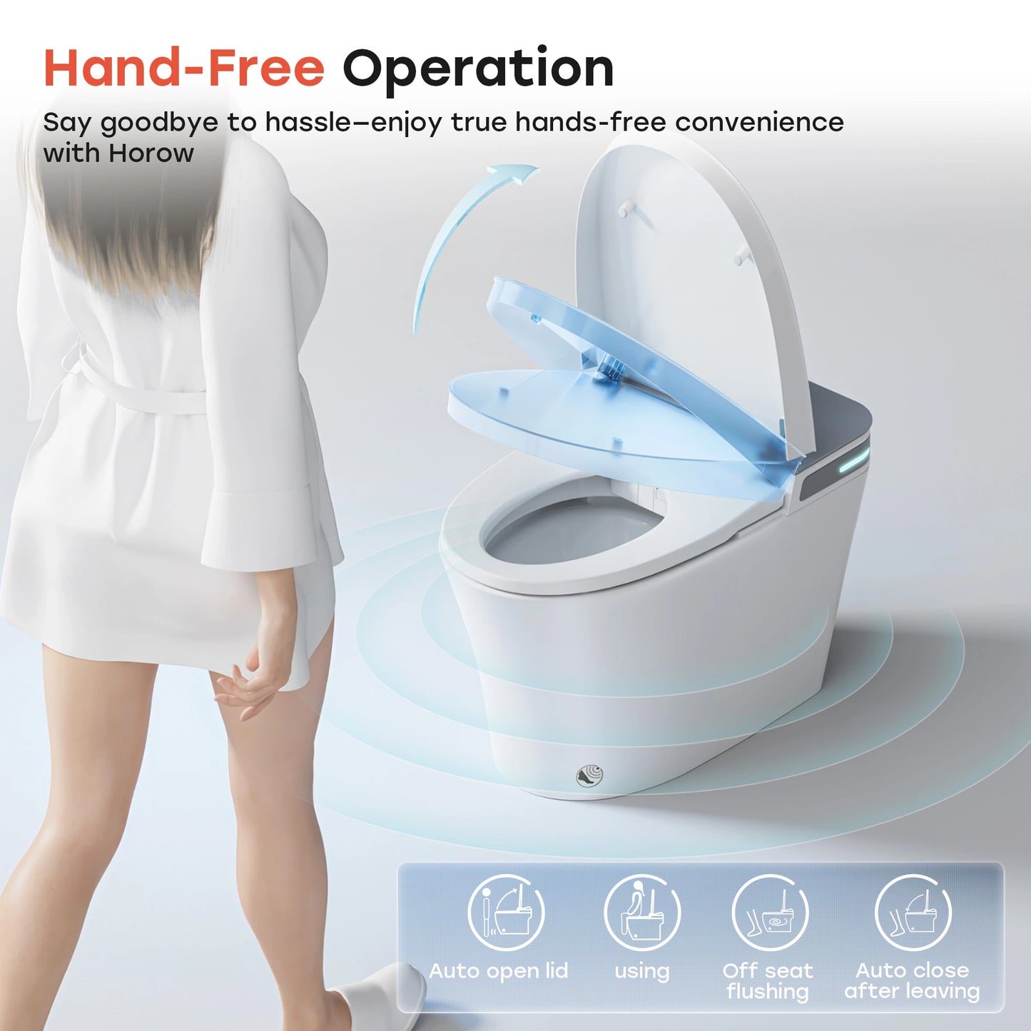 10 Inch Rough In Toilet with Bidet Toilet Seat Model T37