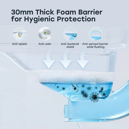 Skirted Toilet with Bidet and ADA Compliance for 12 Inch Rough In Model T38P