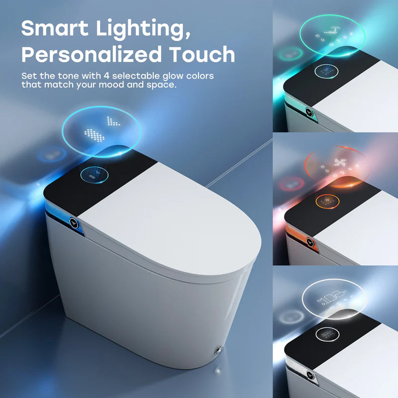 Skirted Toilet with Bidet and ADA Compliance for 12 Inch Rough In Model T38P