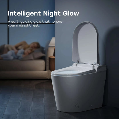 HOROW T39 Smart Toilet Canada | Built-In Tank & Pump, ADA Height for 12-Inch Rough-In