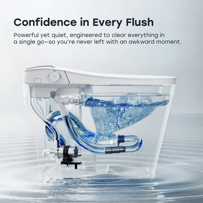 HOROW T39 Smart Toilet Canada | Built-In Tank & Pump, ADA Height for 12-Inch Rough-In