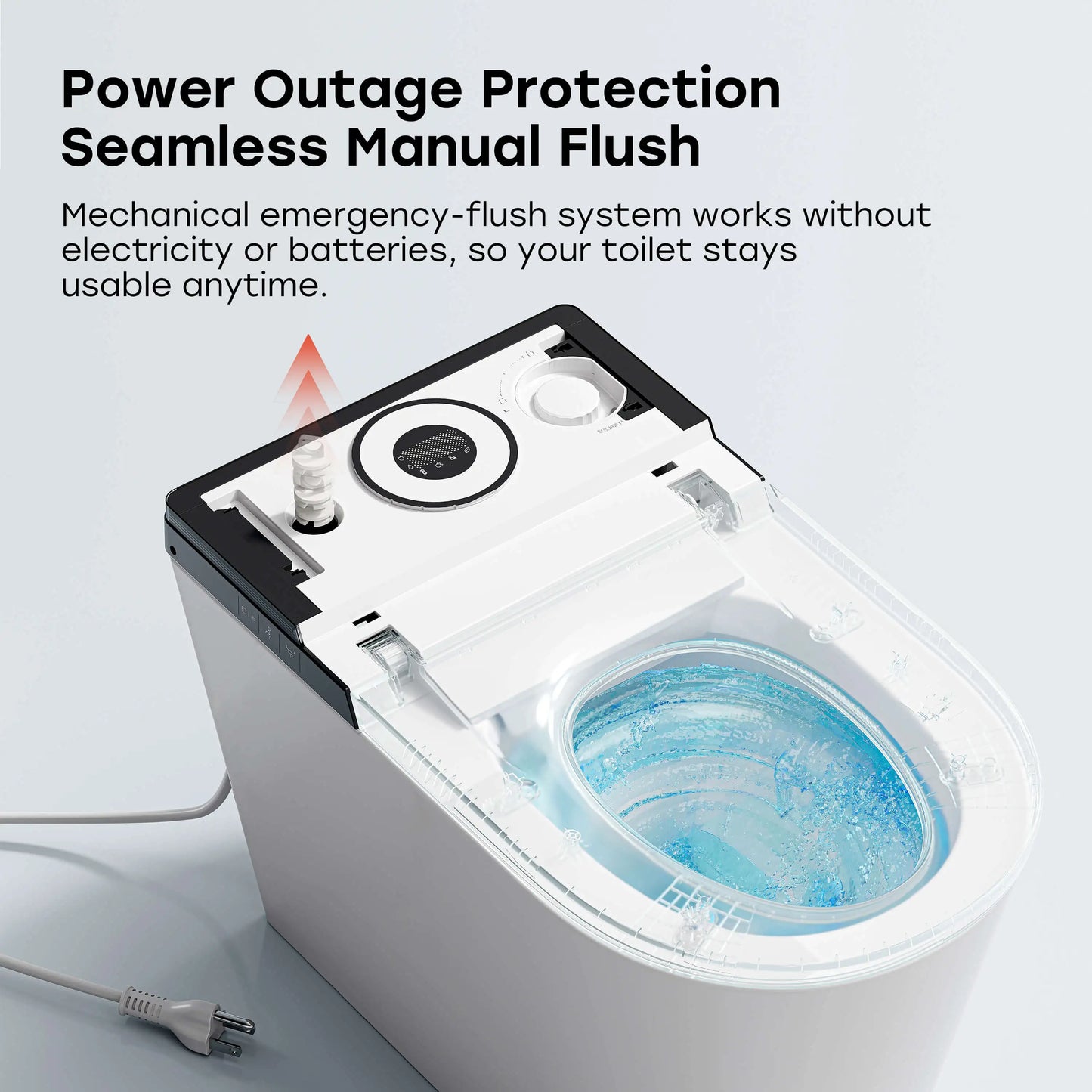 HOROW X70 Smart Toilet Canada | ADA Height with Auto Lid Close & Flush