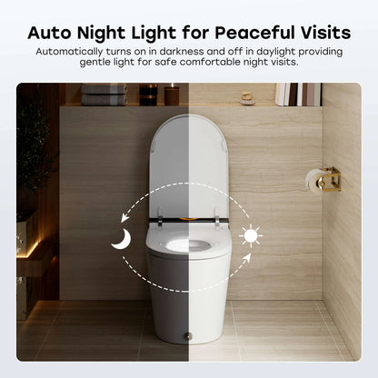 HOROW X70 Smart Toilet Canada | ADA Height with Auto Lid Close & Flush